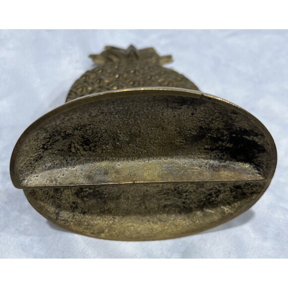 Pair of Yield House Brass Pineapple Bookends India Mid Century Modern MCM - Picture 4 of 6